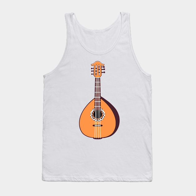 Lute Tank Top by Critical Stickers